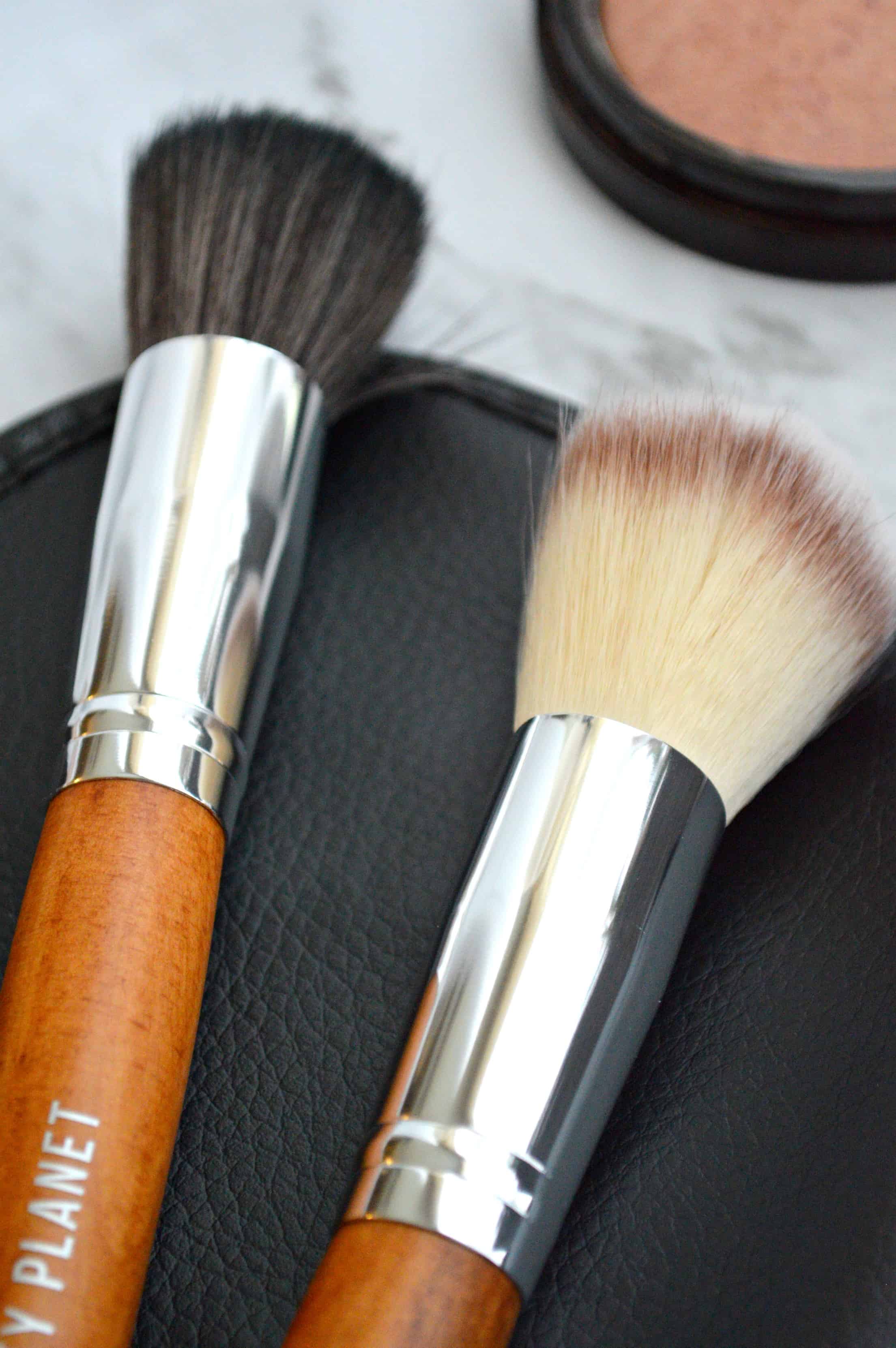 Vanity Makeup Brush Collection + Vibrating Flat Iron