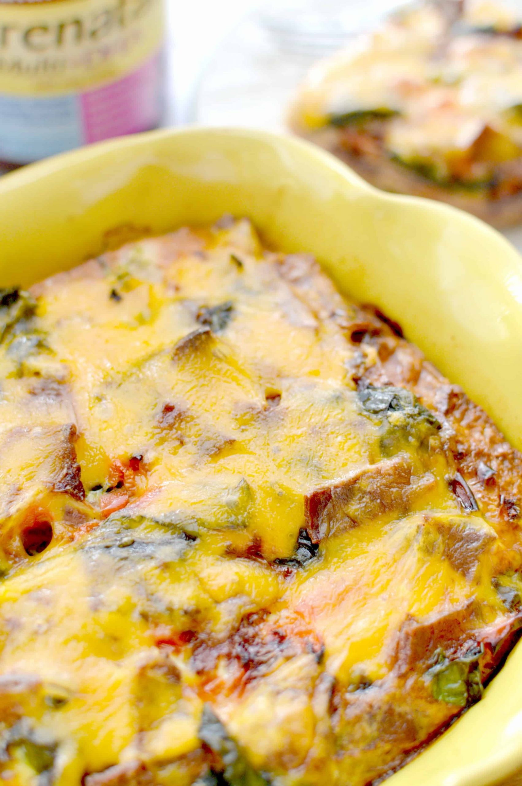 Turkey Bacon Egg Casserole Stylish Cravings Recipes