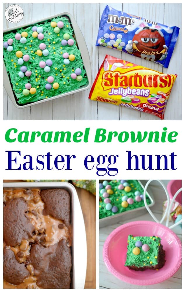 Caramel Brownie Easter Egg Hunt Stylish Cravings
