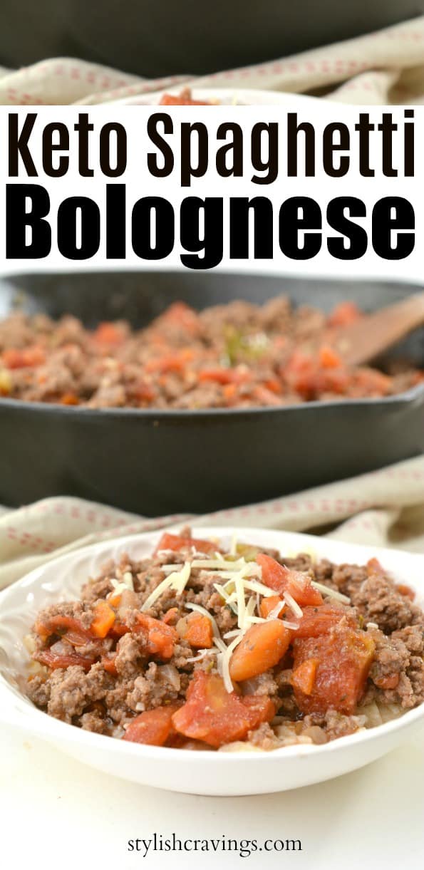 Keto Spaghetti Bolognese Easy To Make Keto Recipes