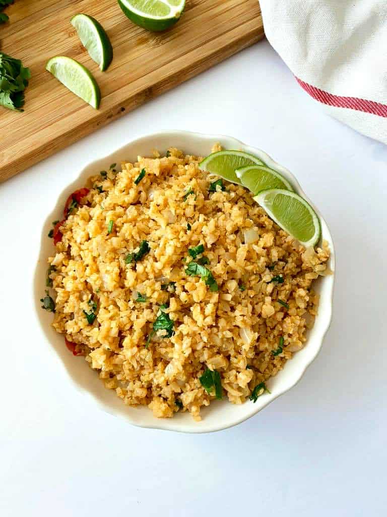 Keto Mexican Cauliflower Rice Easy 15 Minute Recipe