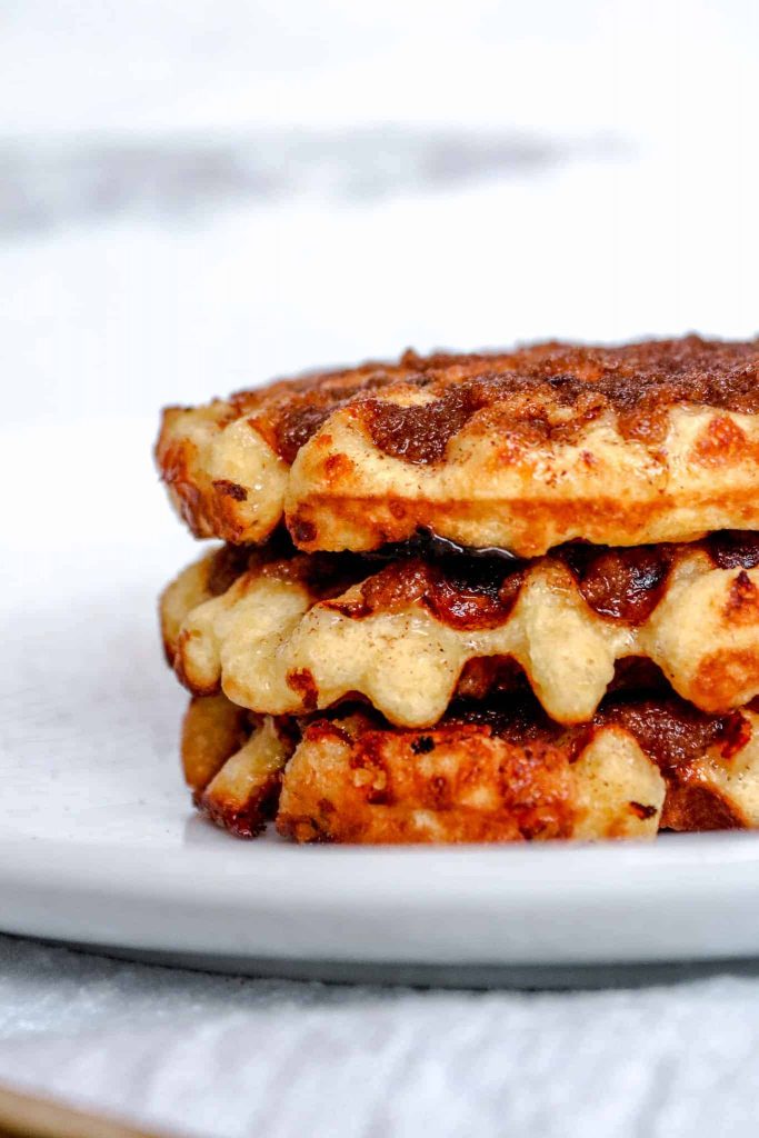 Keto Churro Chaffle Recipe Easy Low Carb Breakfast