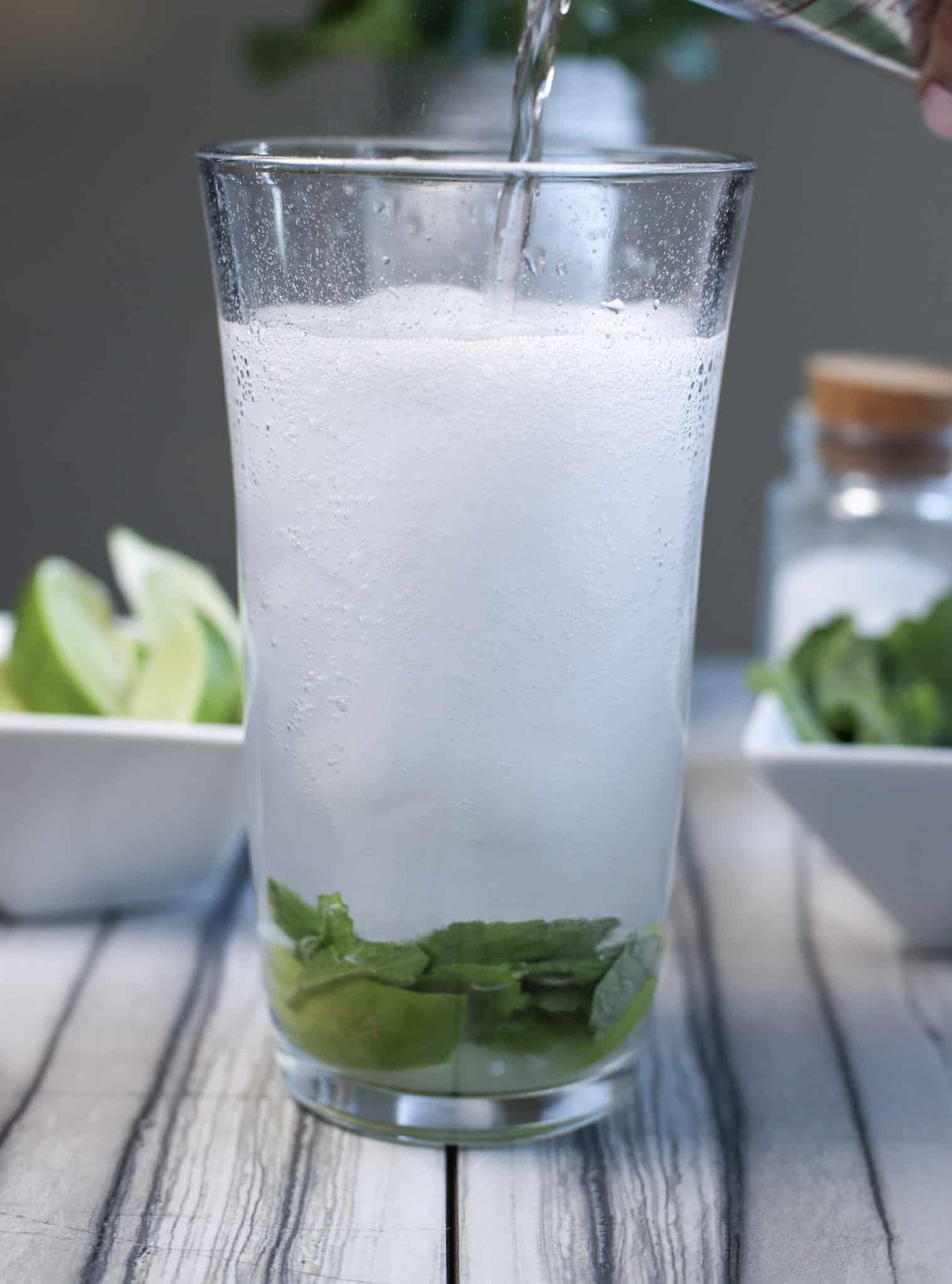 Keto Mojito Drink Easy Low Carb Sugar Free Drink Recipe