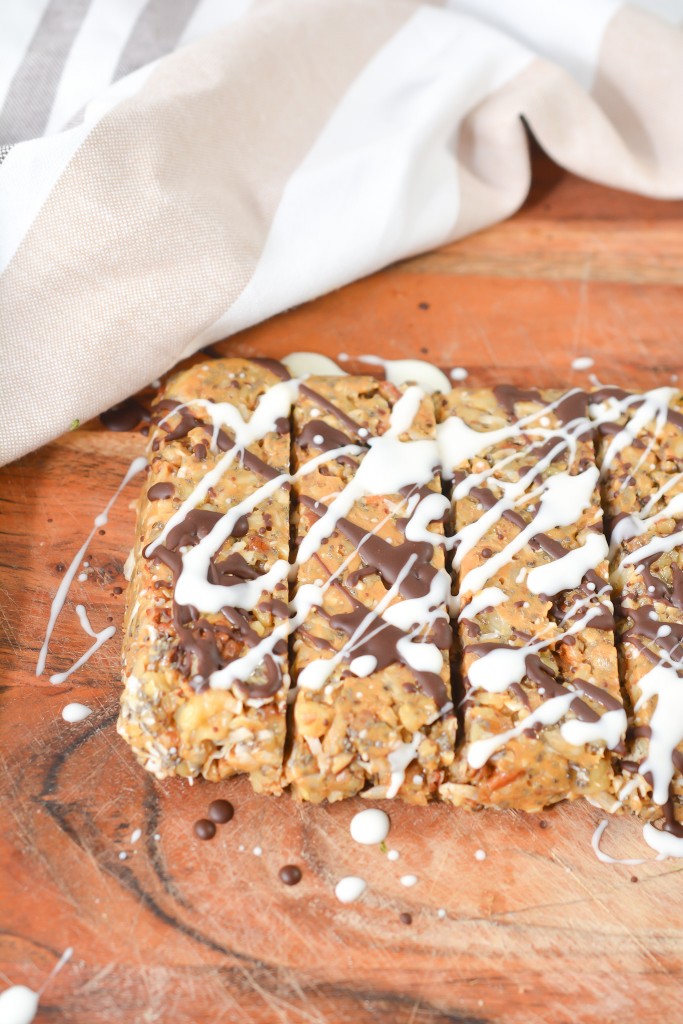 Keto Granola Bars Recipe OnTheGo LowCarb Snack