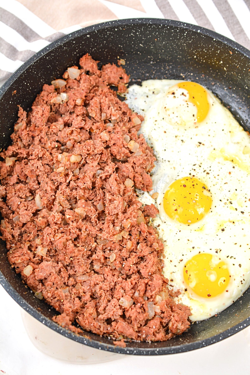 Keto Corned Beef Hash With Radishes Easy Low Carb Recipe