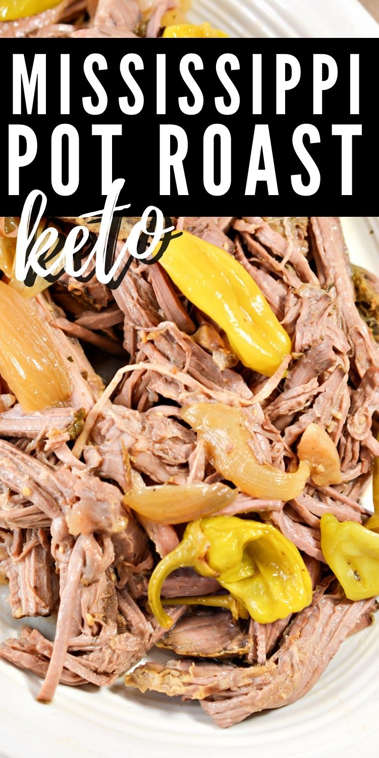 Keto Mississippi Pot Roast Easy Slow Cooker Recipe
