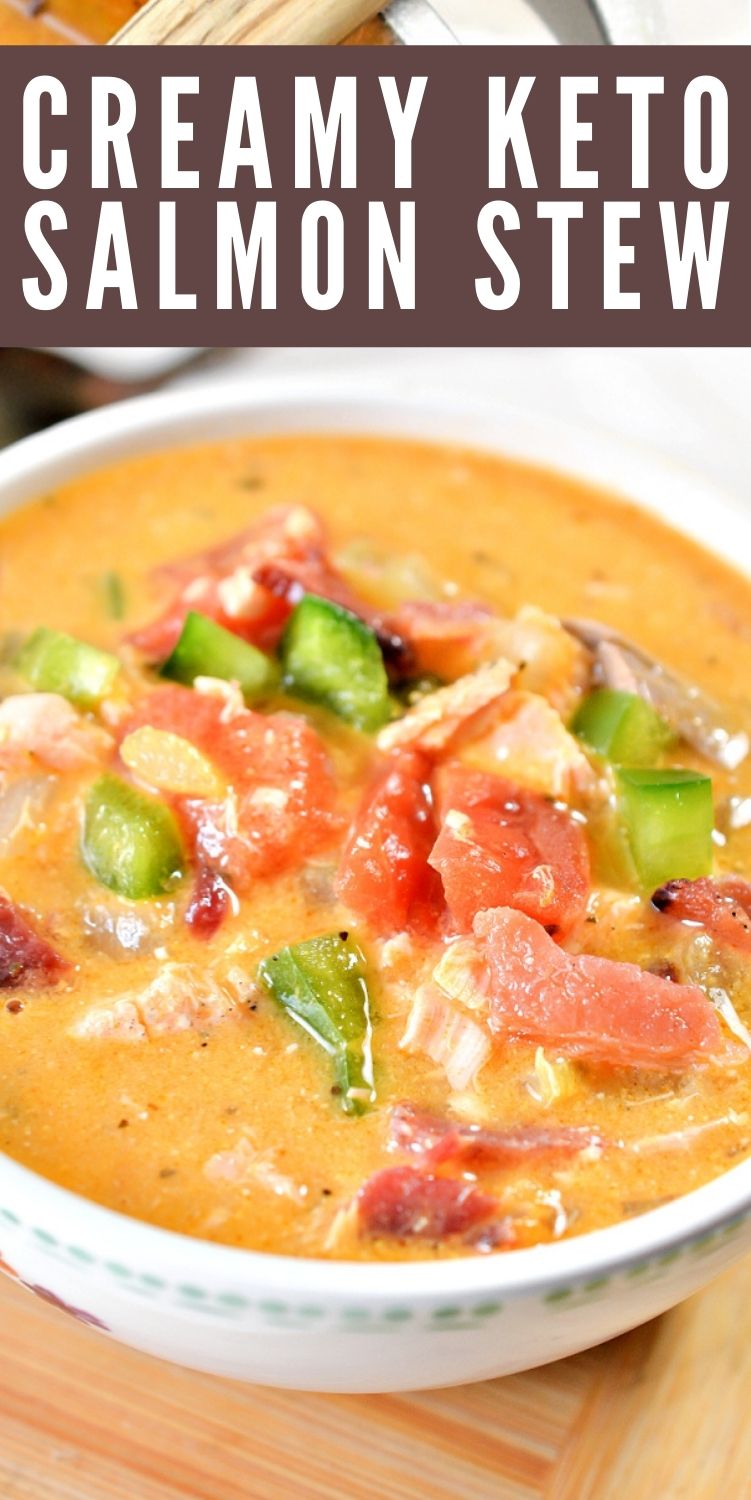 Keto Salmon Stew Recipe Easy Summer Seafood Recipe