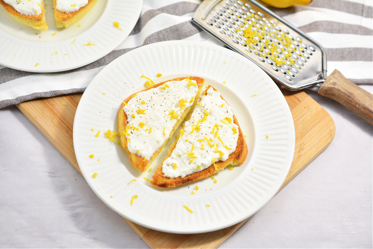 Keto Ricotta Toast Easy Breakfast Recipe