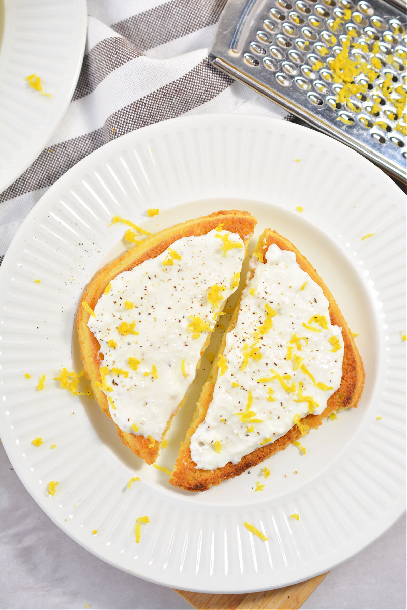 Keto Ricotta Toast Easy Breakfast Recipe