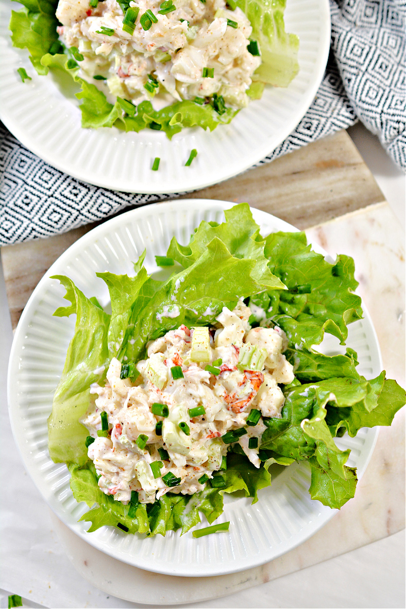 Keto Lobster Salad Recipe Fresh Seafood Dinner