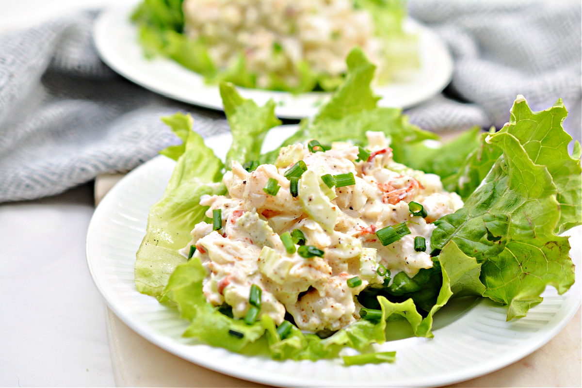 Keto Lobster Salad Recipe Fresh Seafood Dinner