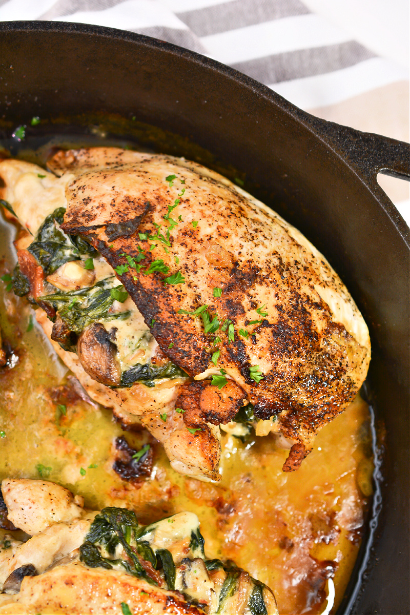 Keto Spinach Stuffed Chicken Breast Stylish Cravings