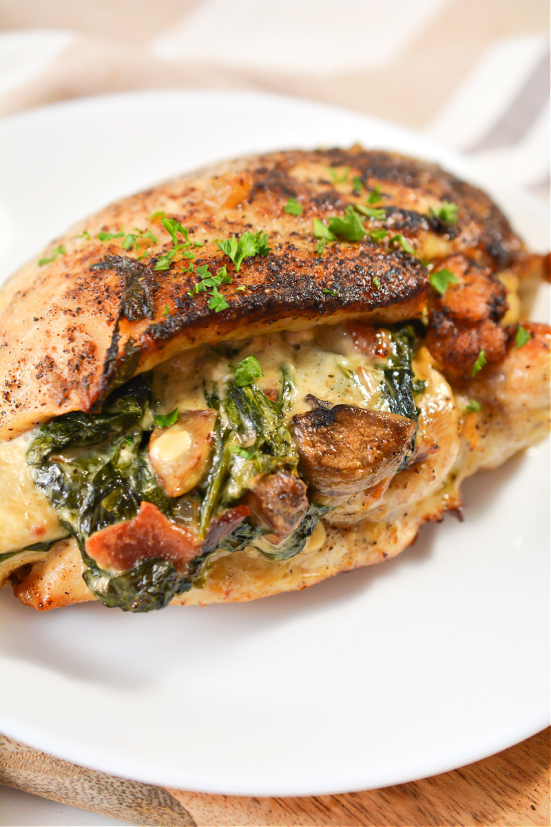 Keto Spinach Stuffed Chicken Breast Stylish Cravings