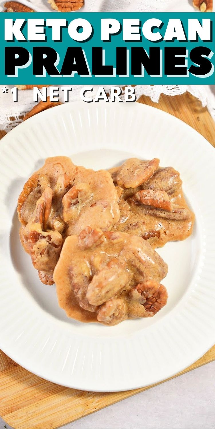 Keto Pecan Pralines GlutenFree Snack or Dessert