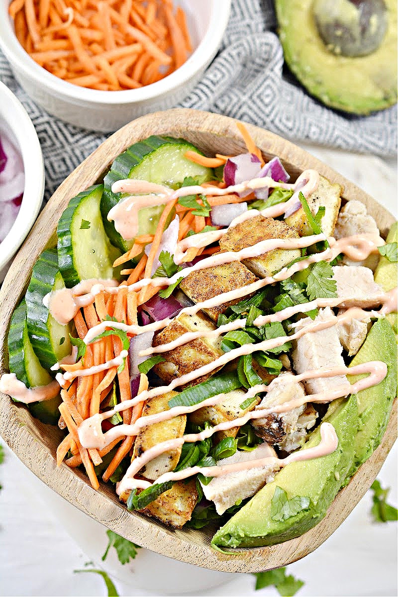 LowCarb Poke Bowl Salad Easy Takeout Alternative