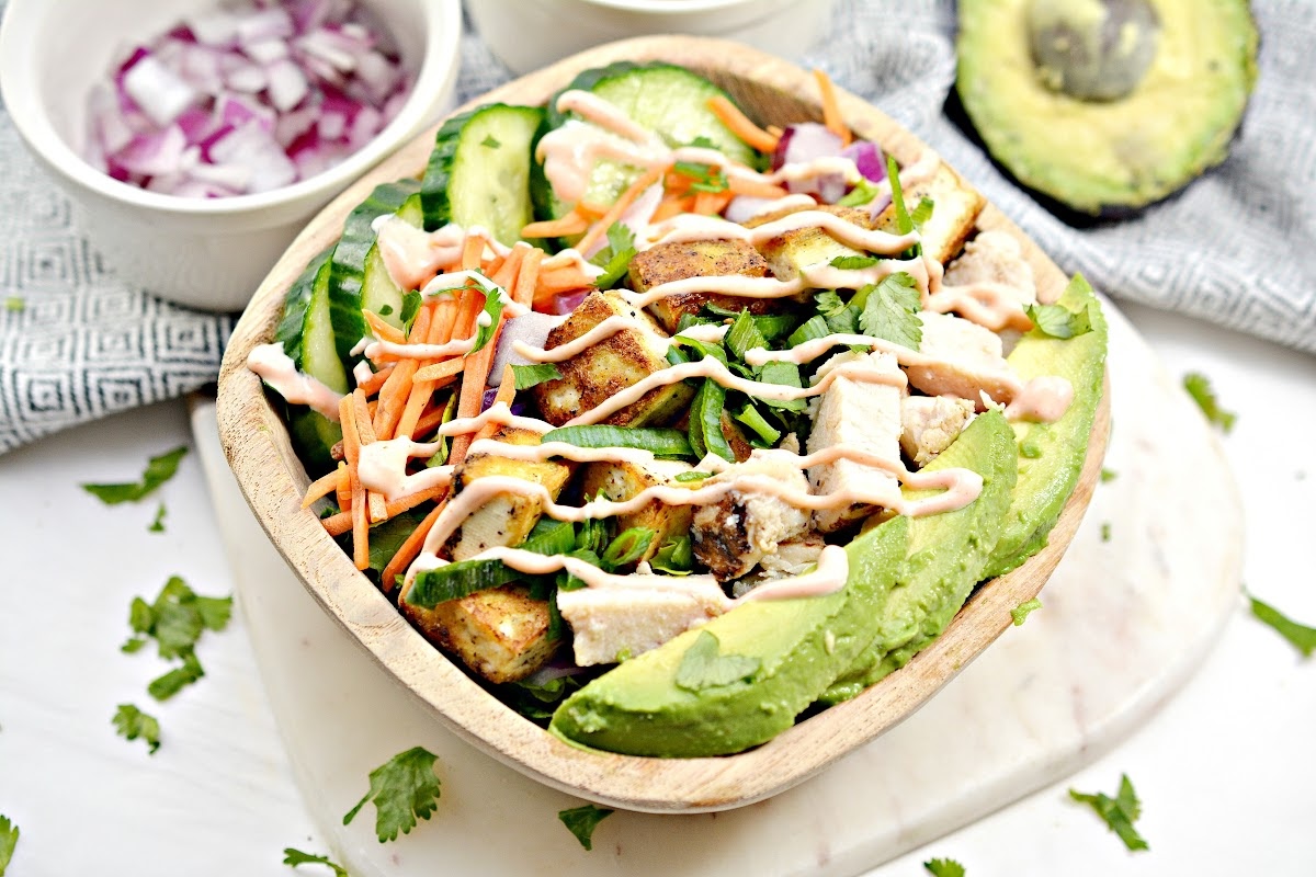 LowCarb Poke Bowl Salad Easy Takeout Alternative