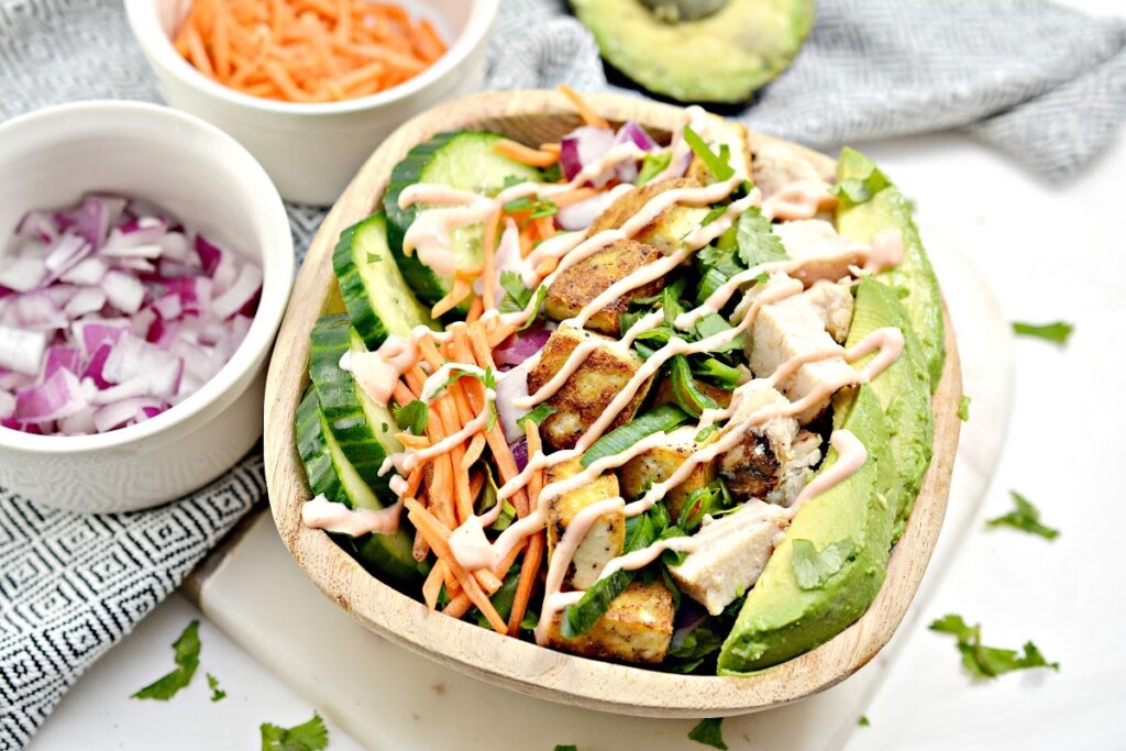 LowCarb Poke Bowl Salad Easy Takeout Alternative