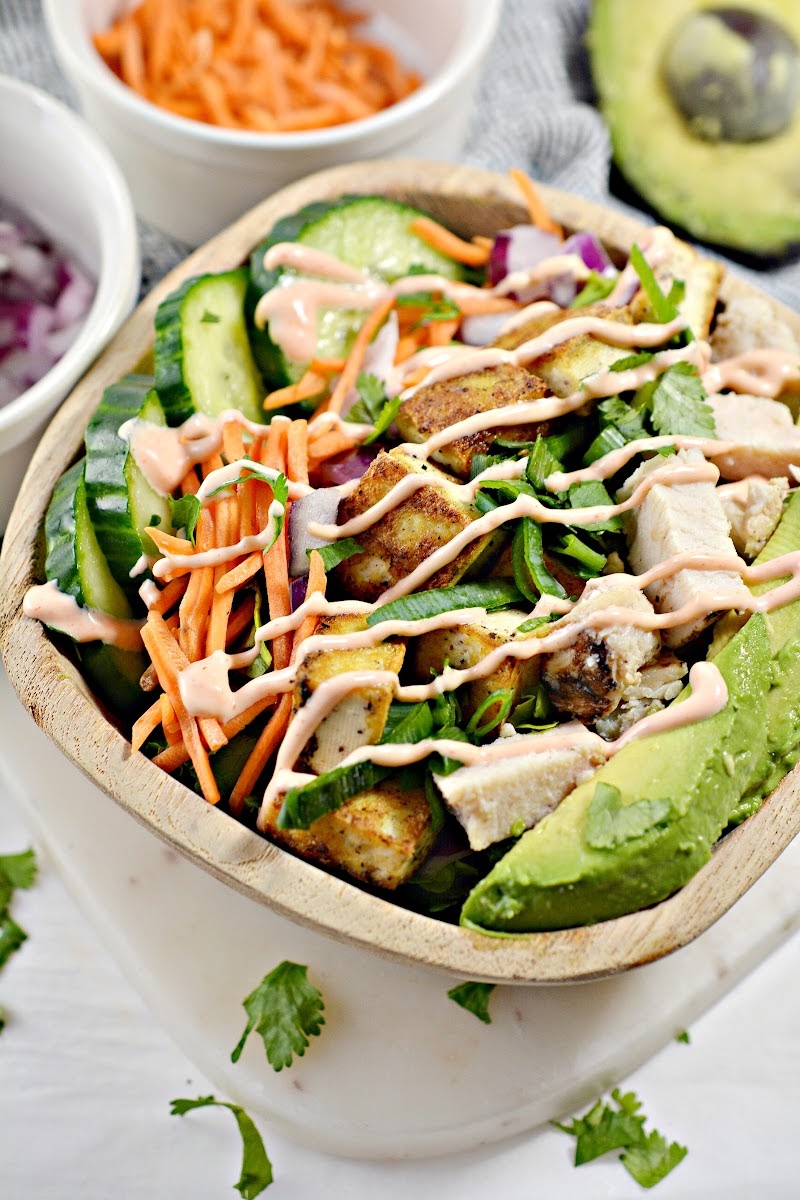 LowCarb Poke Bowl Salad Easy Takeout Alternative