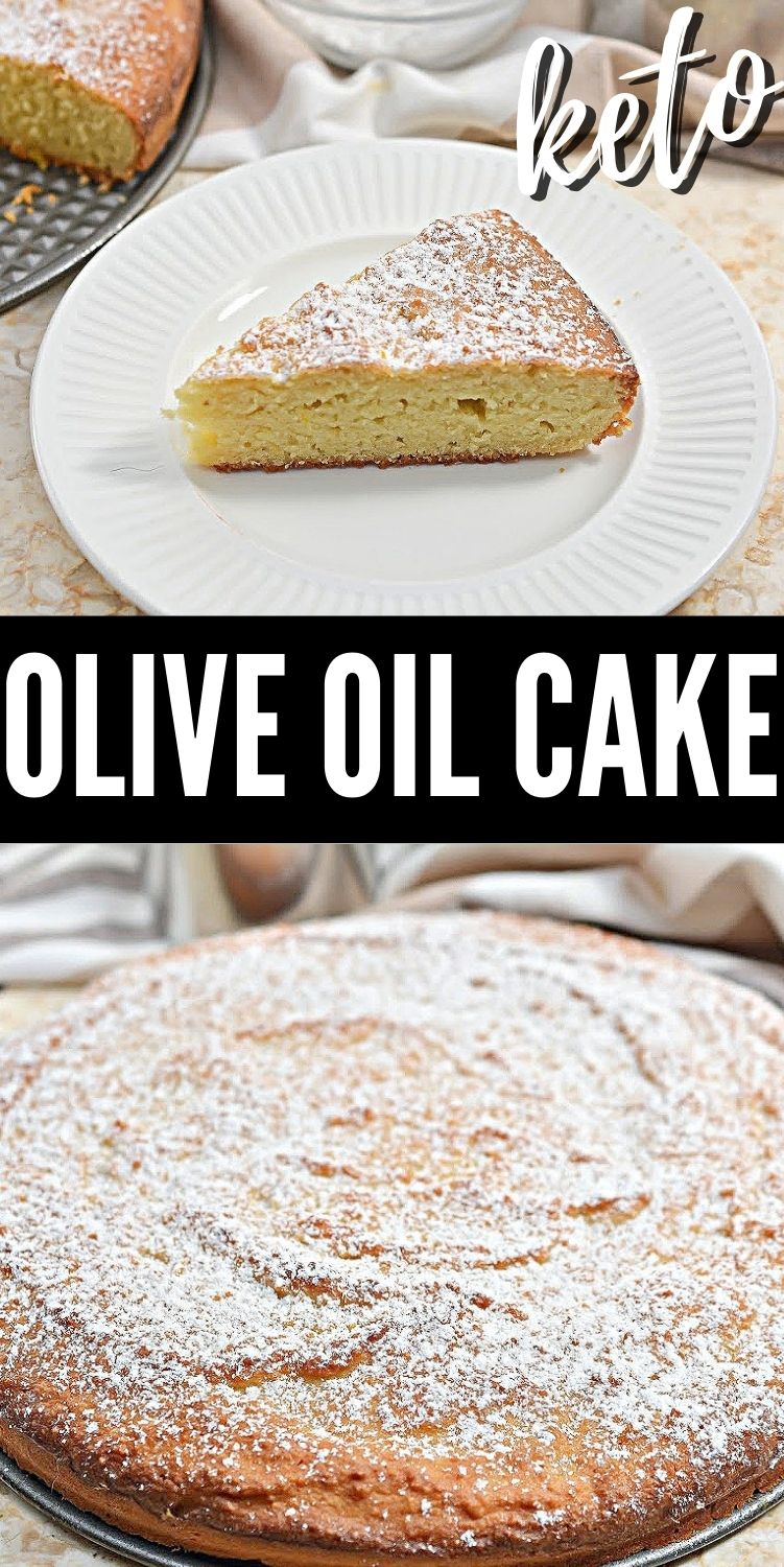 Keto Olive Oil Cake Only 4 Net Carbs Per Slice