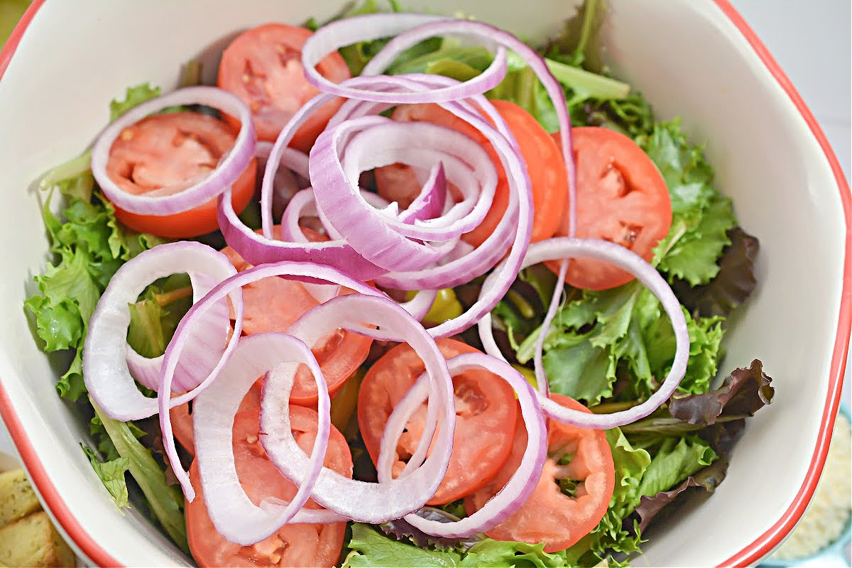 Keto Copycat Olive Garden Salad Healthy Takeout Alternative