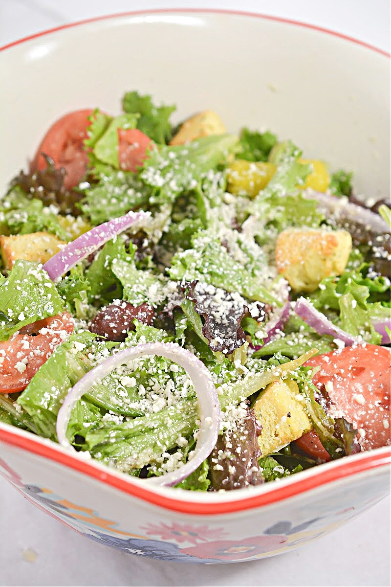 Keto Copycat Olive Garden Salad Healthy Takeout Alternative