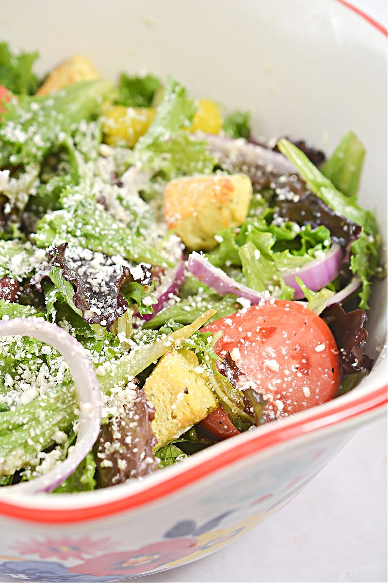 Keto Copycat Olive Garden Salad Healthy Takeout Alternative