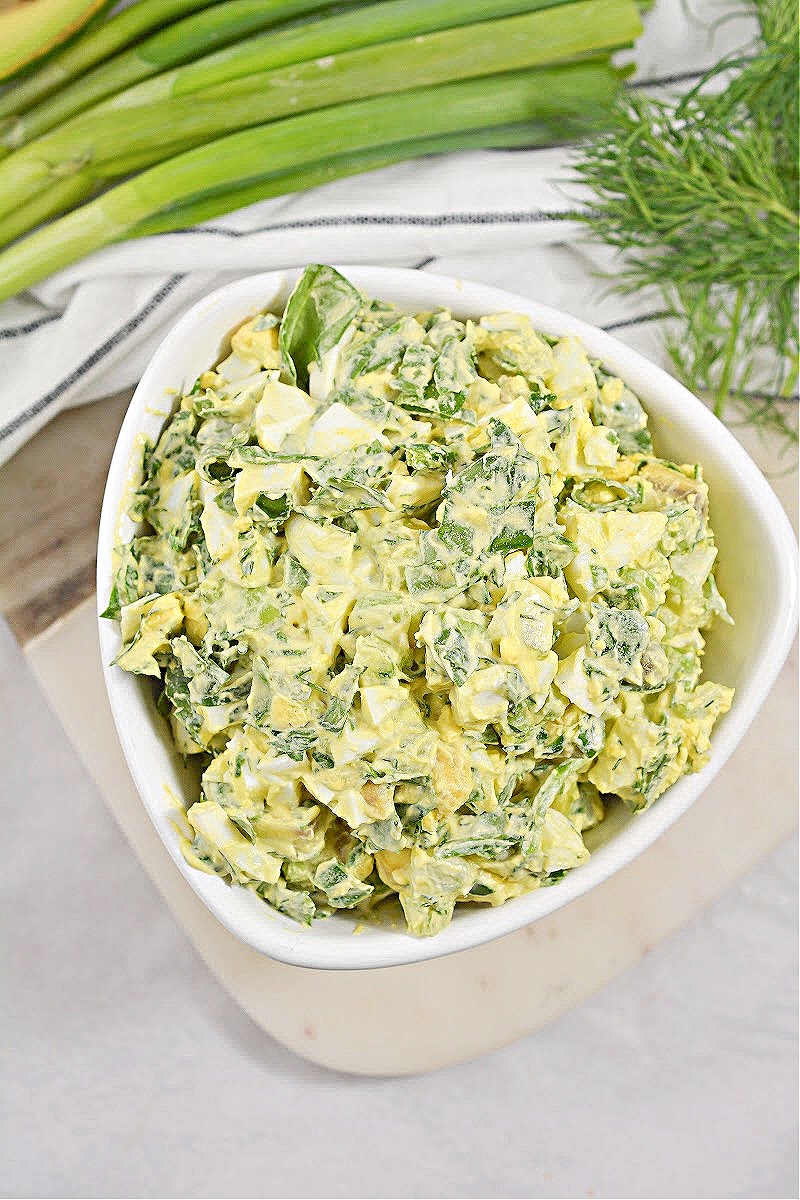 Keto Green Goddess Egg Salad 1 Net Carb Per Serving