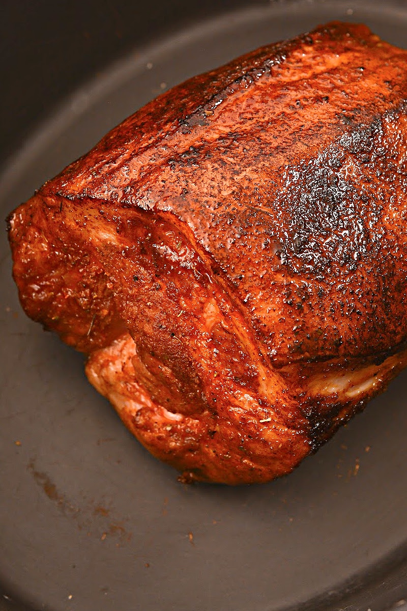 Keto Slow Cooker Pork Shoulder With Brown Sugar Rub