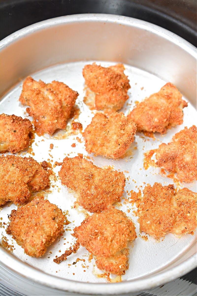 Keto Air Fryer Chicken Nuggets Only 1 Net Carb Per Serving