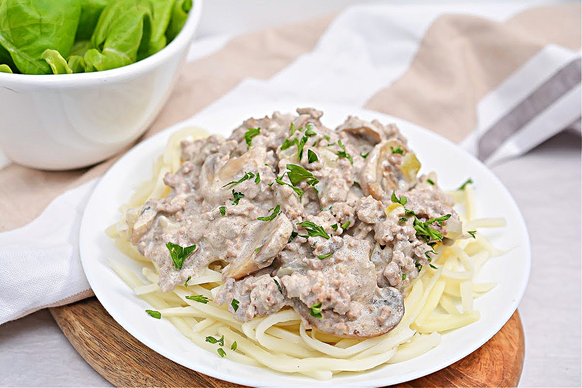 Keto Ground Beef Stroganoff Easy To Make recipe
