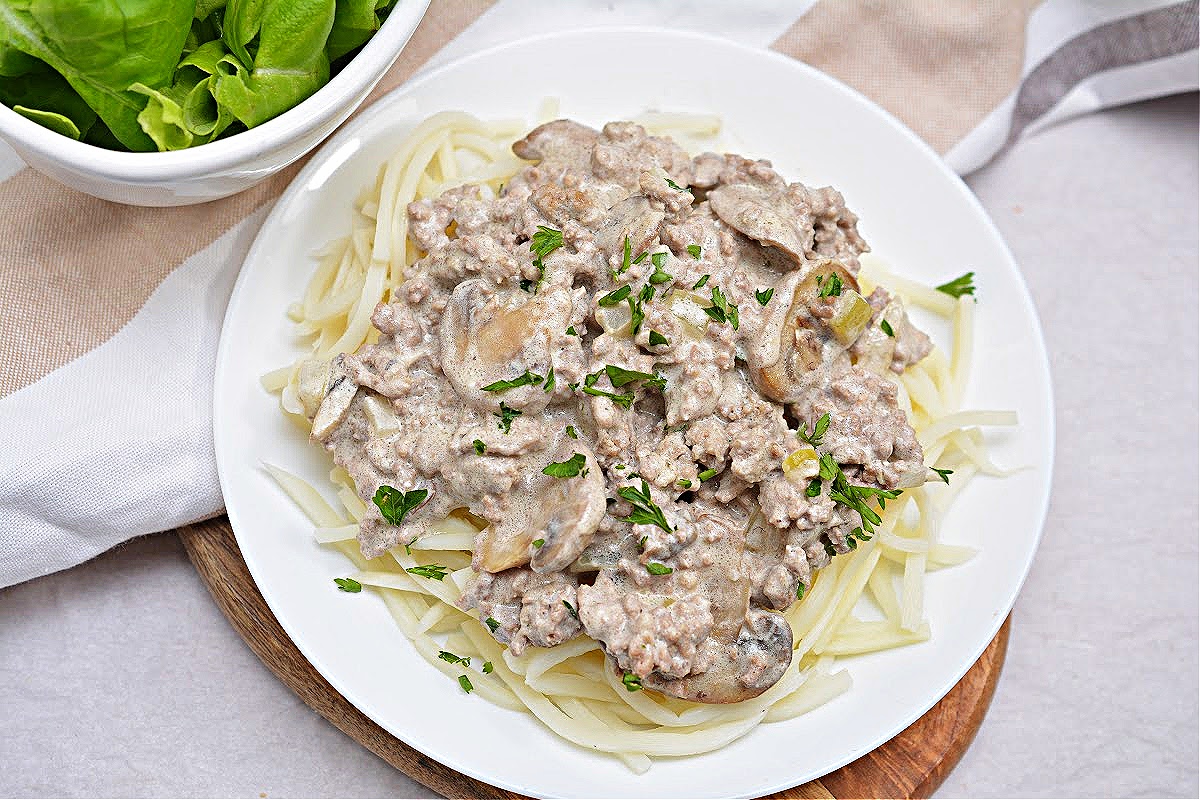 Keto Ground Beef Stroganoff Easy To Make recipe