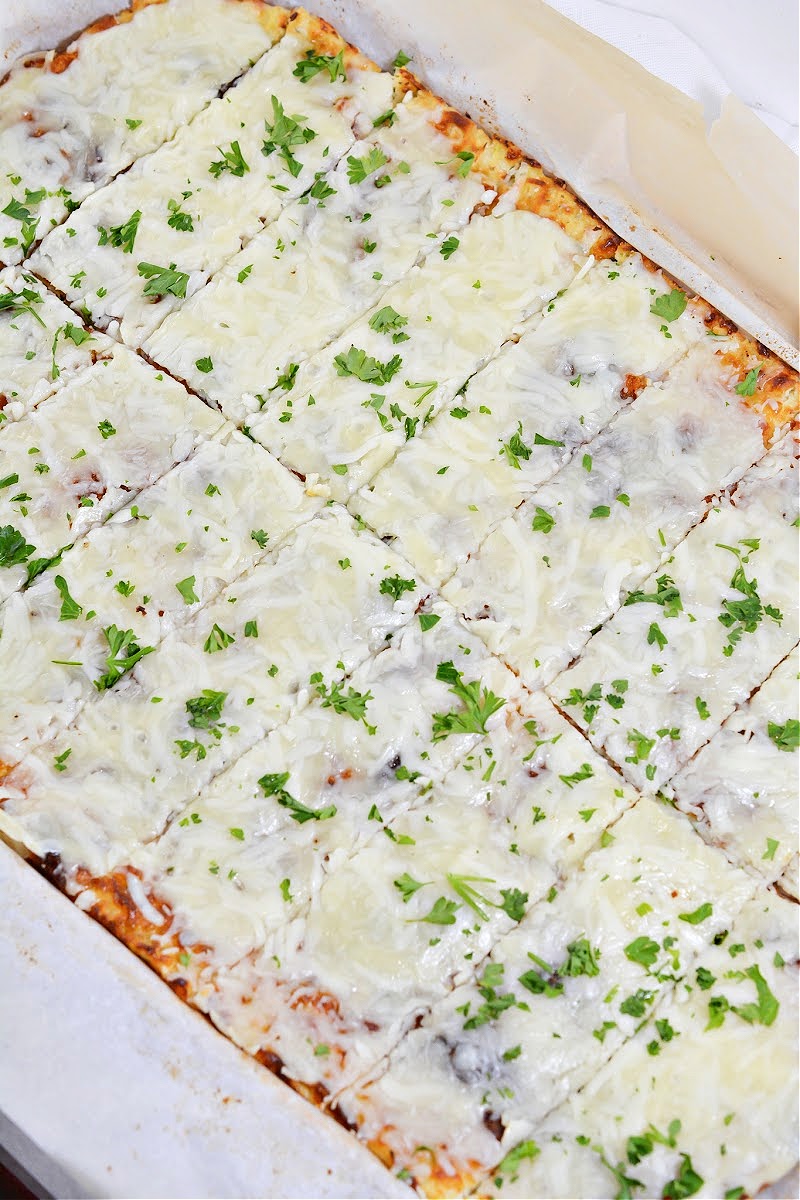 Keto Cheesy Cauliflower Breadsticks 2 Net Carbs Per Serving