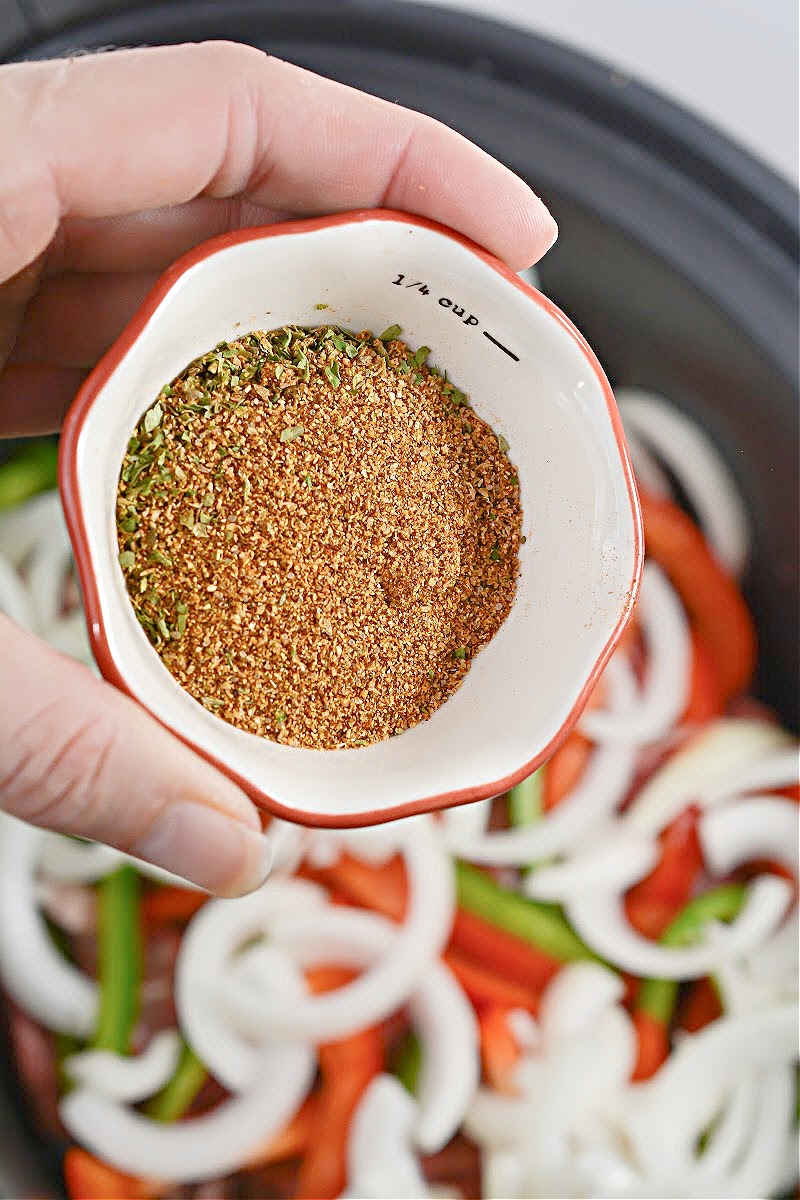 Keto Slow Cooker Steak Fajitas 4 net Carbs Per Serving