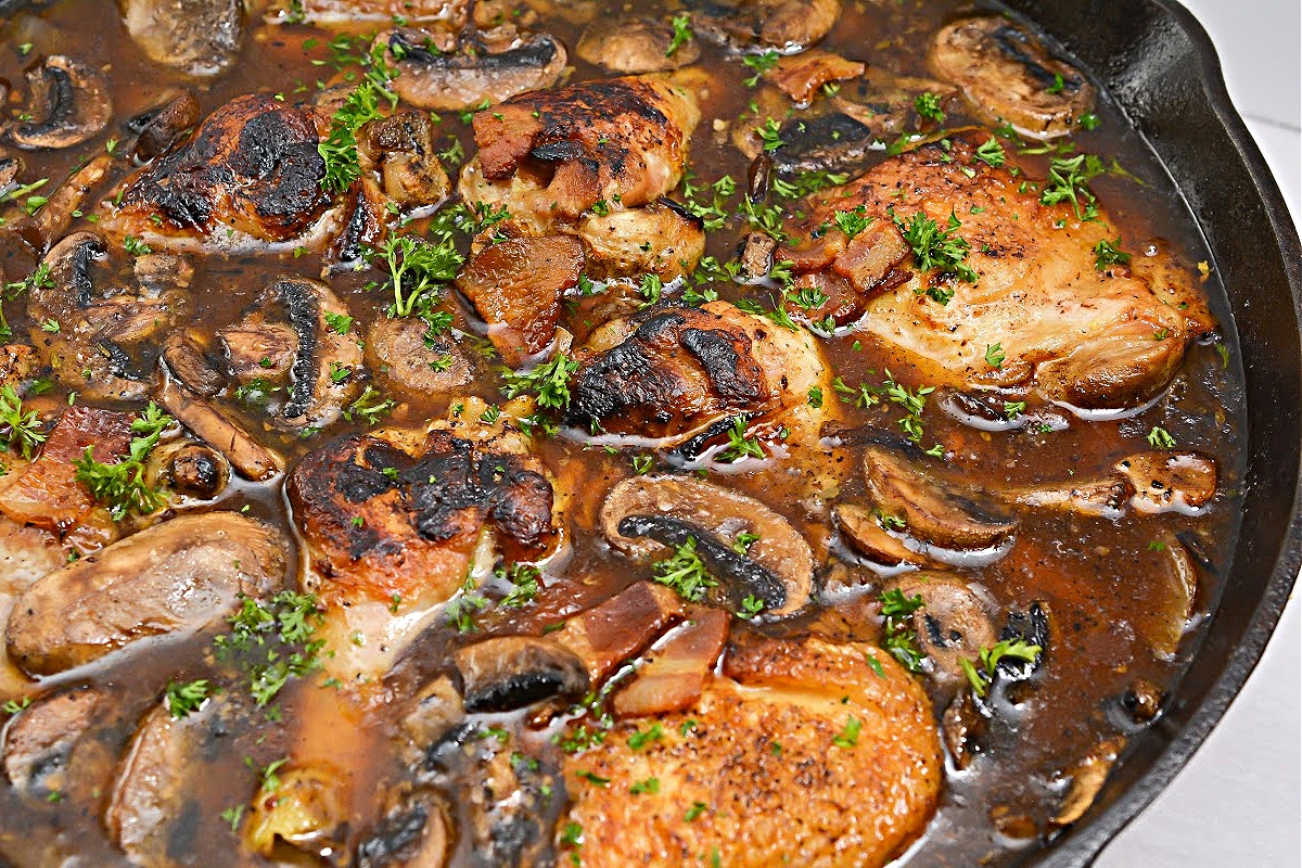Keto Chicken Coq Au Vin 3 Net Carbs Per Serving