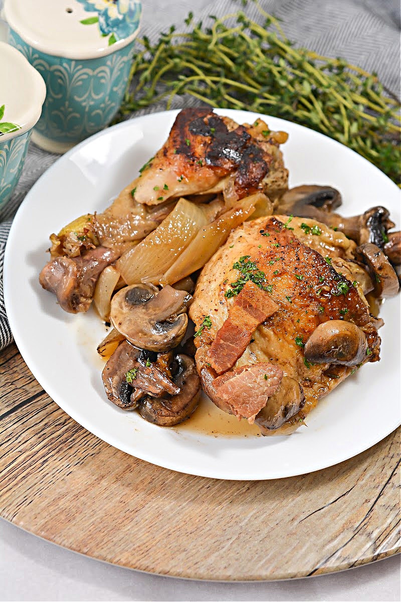 Keto Chicken Coq Au Vin 3 Net Carbs Per Serving