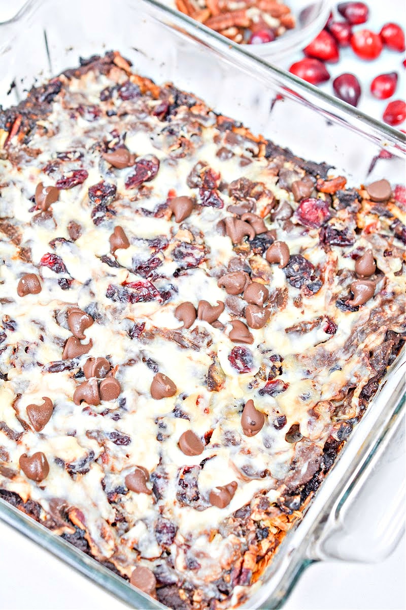 Keto Cranberry Pecan Magic Bars Easy To Make Recipe