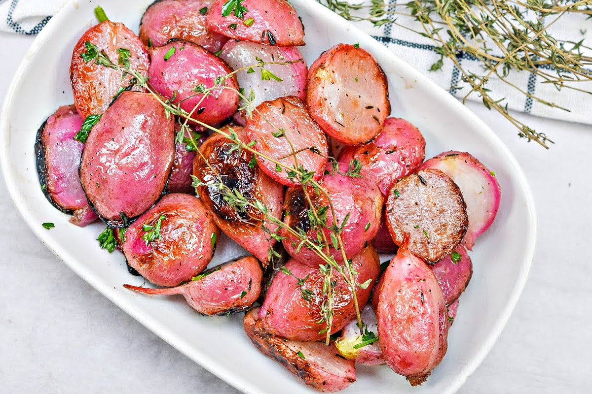 LowCarb Brown Butter Sauteed Radishes 1 Net Carb