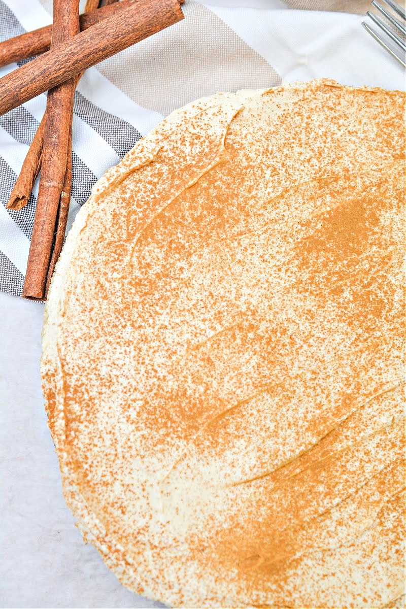 Keto Eggnog Cheesecake No Bake Recipe