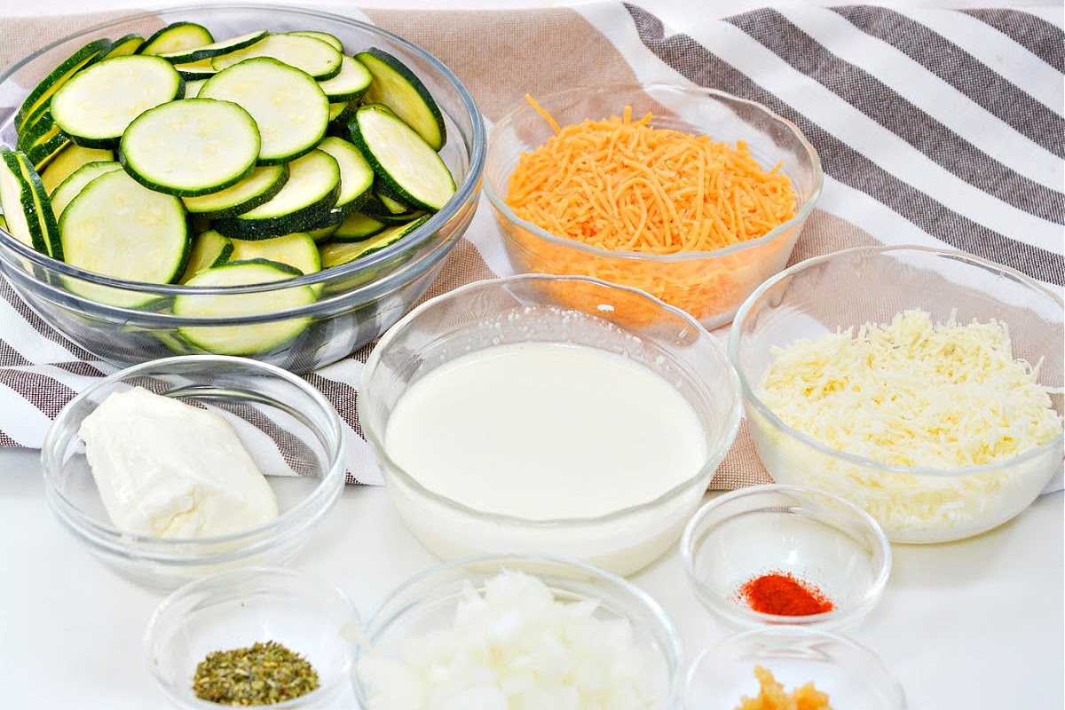 Keto Scalloped Zucchini Easy Low Carb Side Dish