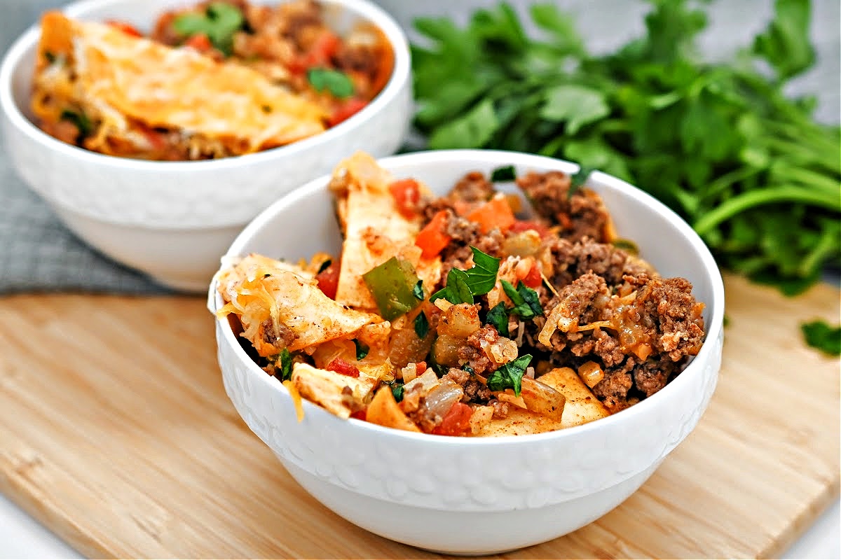 Keto Beef Burrito Skillet Easy Skillet Meal