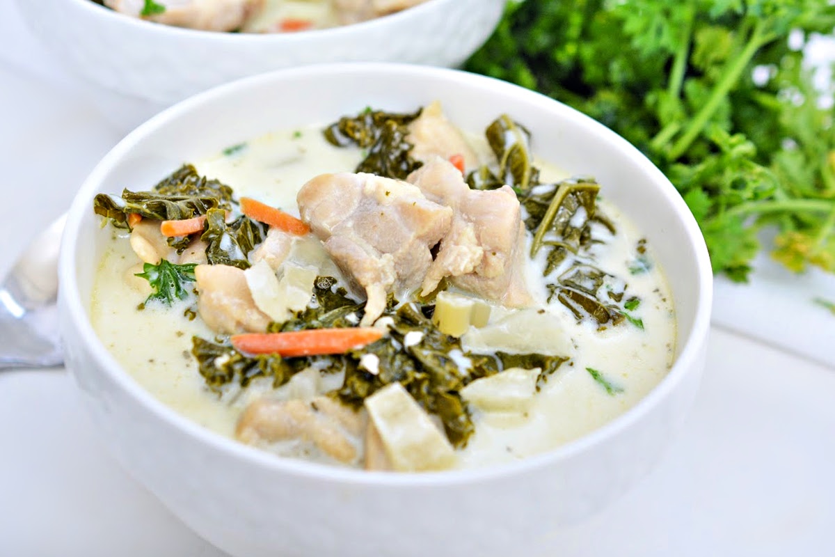 Creamy Crockpot Ranch Chicken Stew Easy Keto Recipe