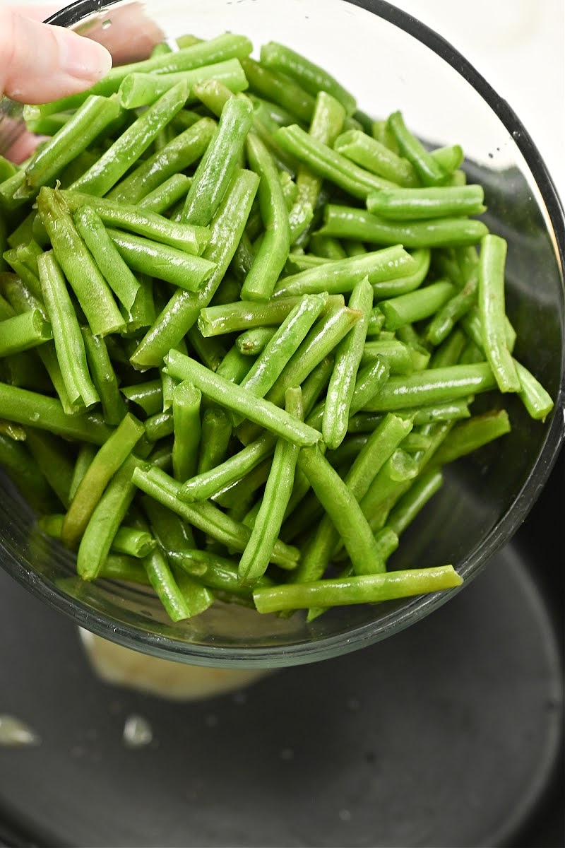 LowCarb Slow Cooker Green Beans and Ham