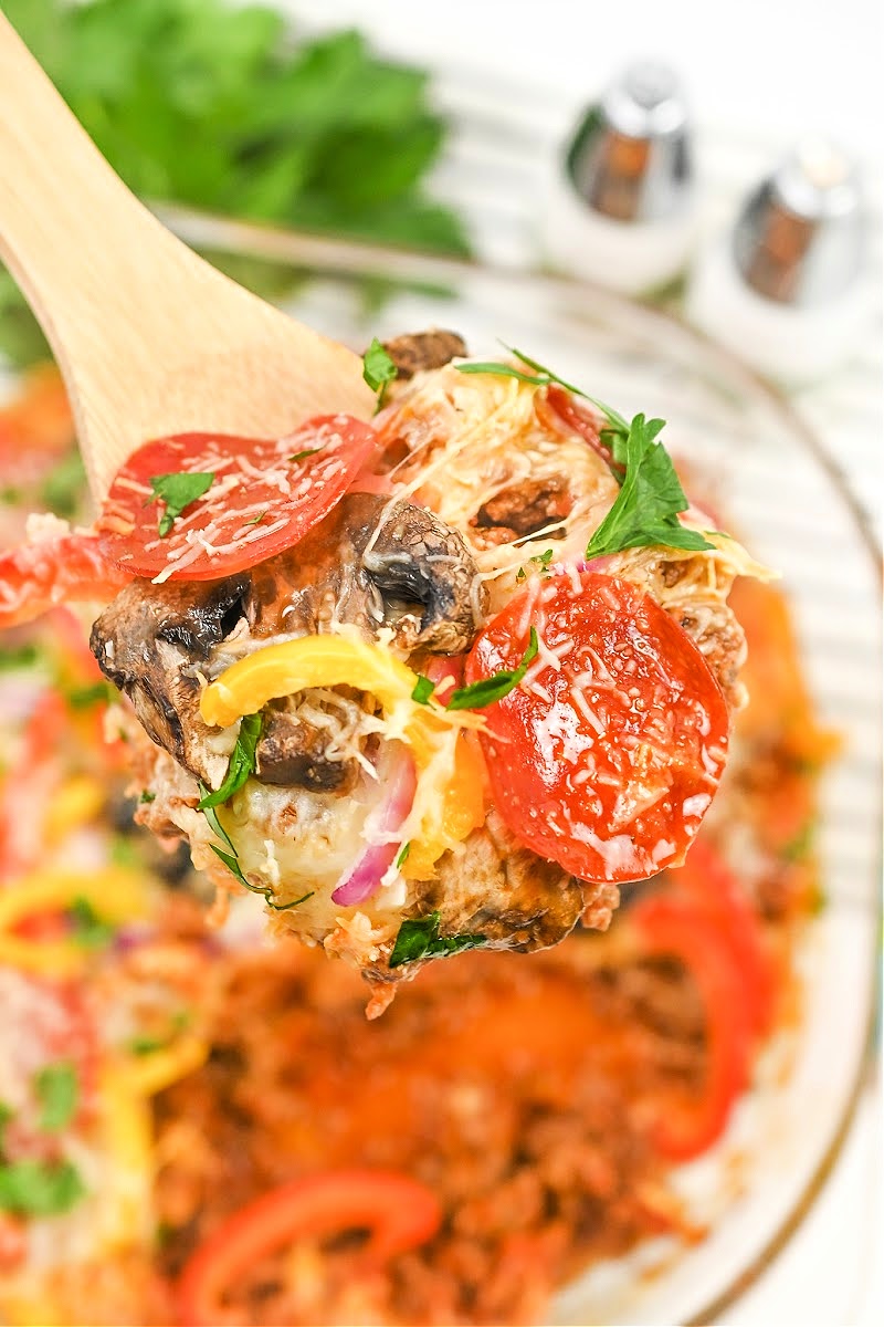 Keto Ground Beef Pizza Casserole Easy To Make Recipe