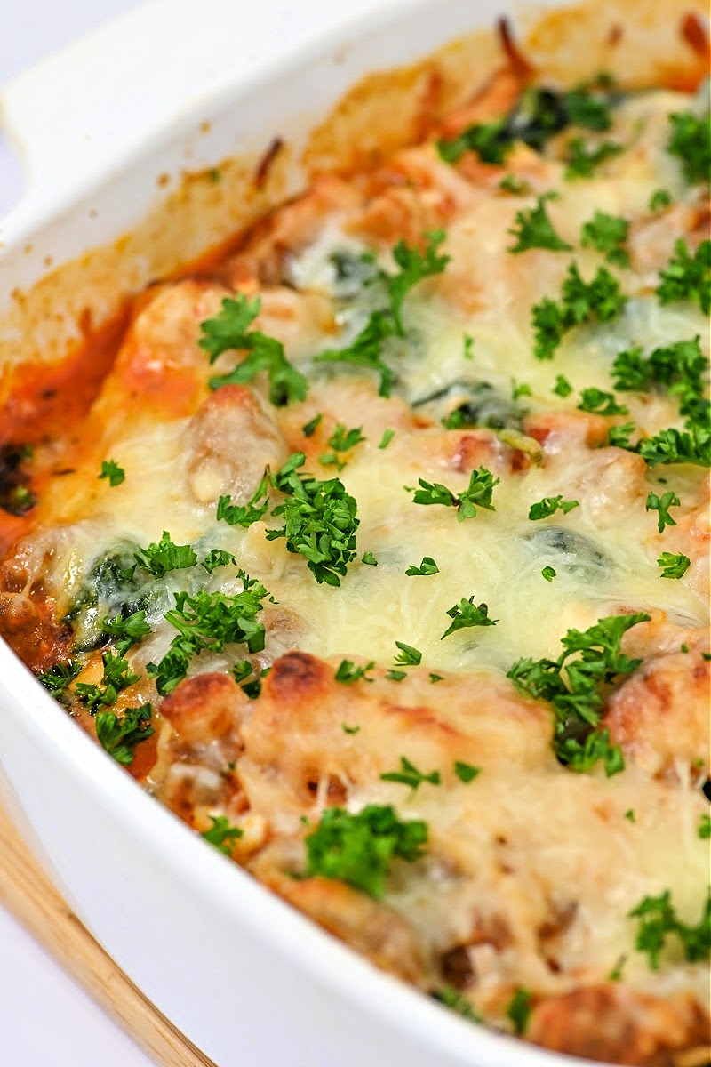 Keto Cottage Cheese Pasta Bake Easy To Make Recipe