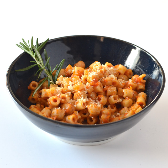 Pasta e Ceci (Pasta with Chickpeas) Stylish Cuisine