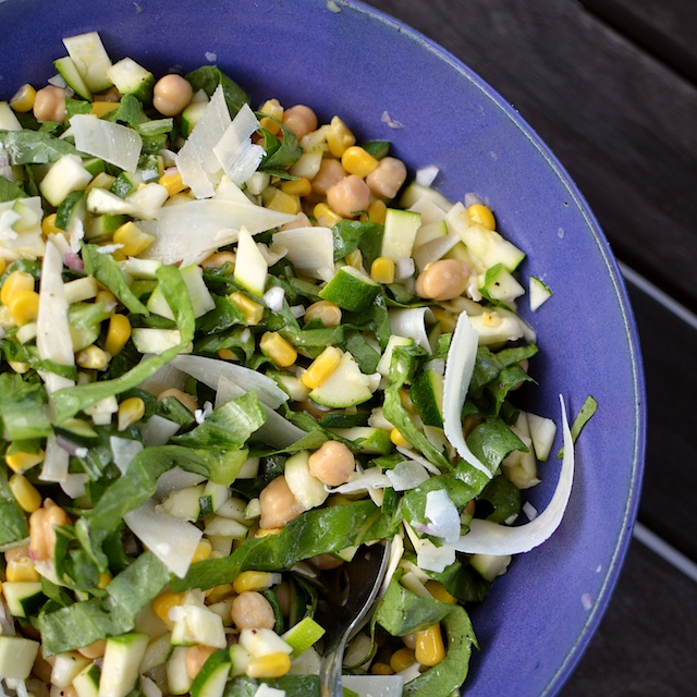 Garbanzo Bean and Zucchini Salad Stylish Cuisine