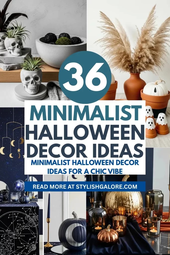 36 Minimalist Halloween Decor Ideas For A Chic Vibe Stylish Galore