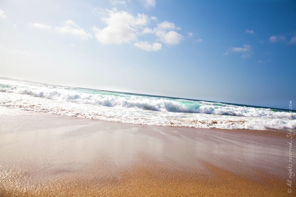 Dressing for a Cold Beach