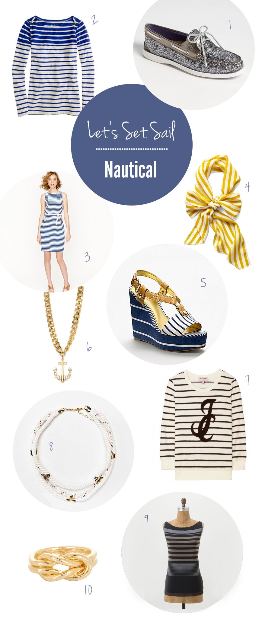 Let's Set Sail 10 Nautical Inspired Pieces for Your Wardrobe