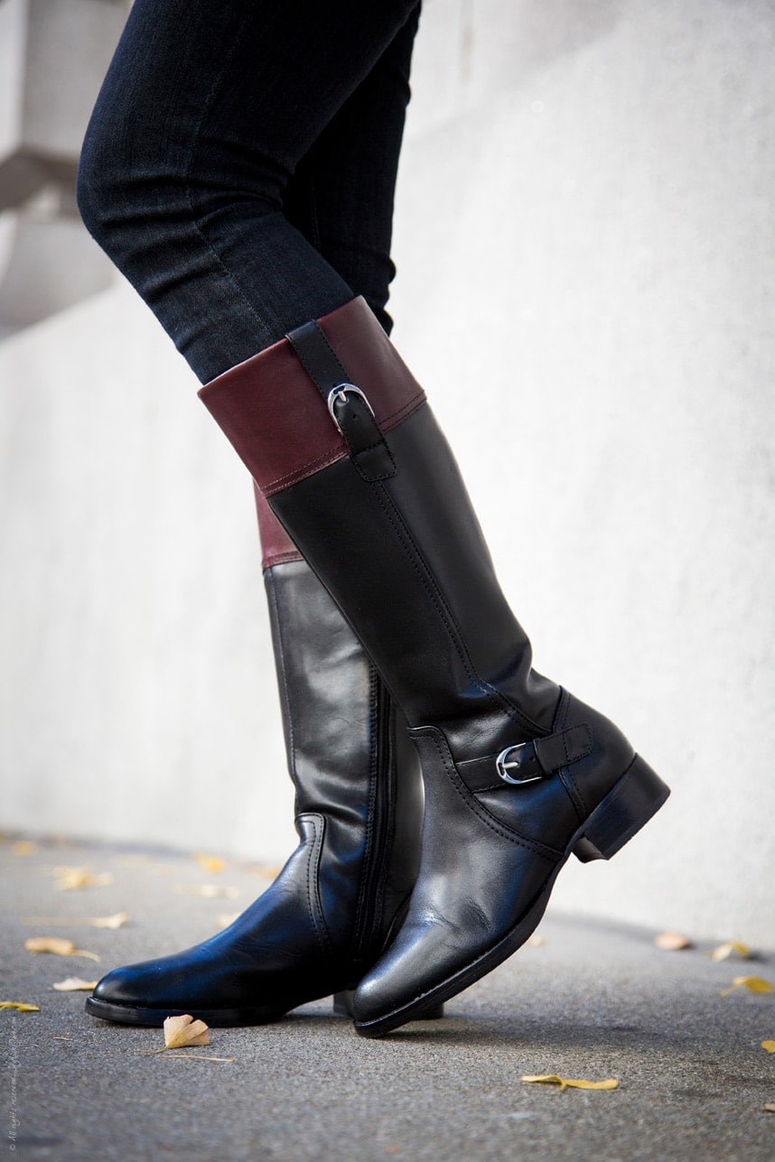 Fall Outfit Series Casual Riding Boots Outfit
